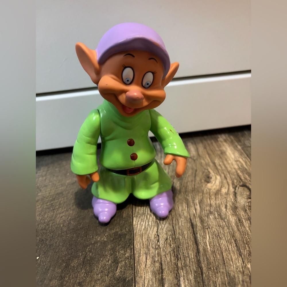 Vintage Disney dopey plastic figurine